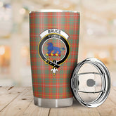 Clan Bruce Ancient Tartan Crest Tumbler IE46 Clan Bruce Tartan Today